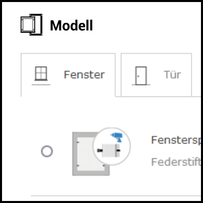 Auswahl der Insektenschutz Konfiguration Insektenschutz an der Tür oder Fenster