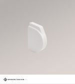 weiß Vorschau Kette links Glasleistenrollo XS K30 #1W weiß