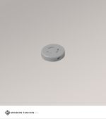 Vorschau Doppelrollo Endkappe für Abschlussprofil Seitenverspannung #1W grau