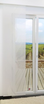 Flächenvorhang 245cm x 60cm, mit Motiv Wave