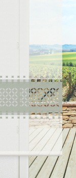 Lysel Schiebegardine Lasercut