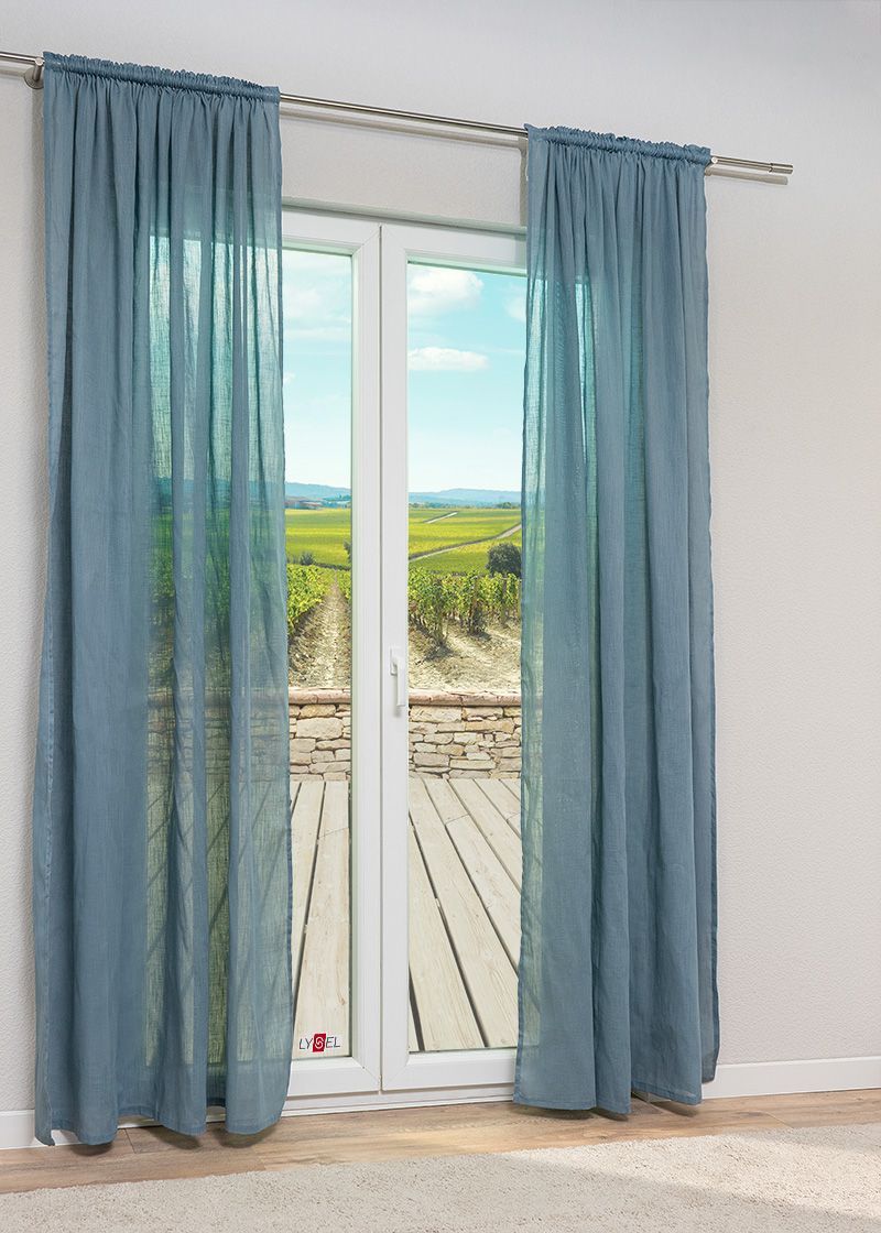 ArtikelbildDekoschal von Lysel - Kiani #1W in Blaugrau