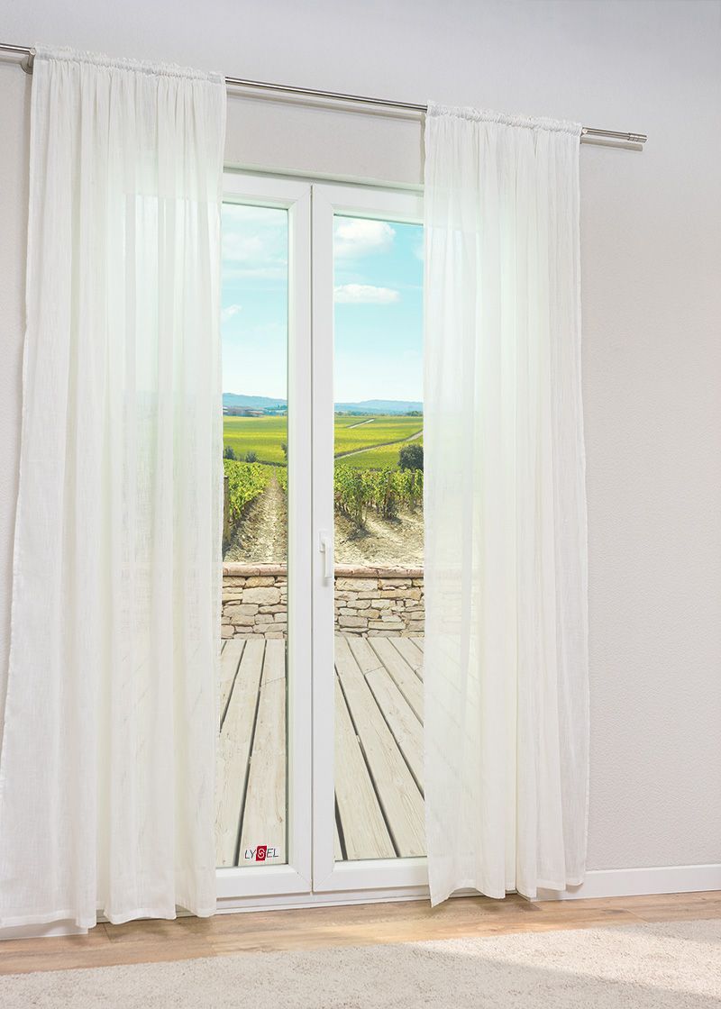 ArtikelbildDekoschal von Lysel - Kiani #1W in Cremeweiß