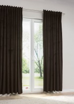braun Vorschau Lysel -Dekoschal Silvina #1W in Braun braun
