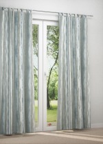 Schlaufenschal in blau