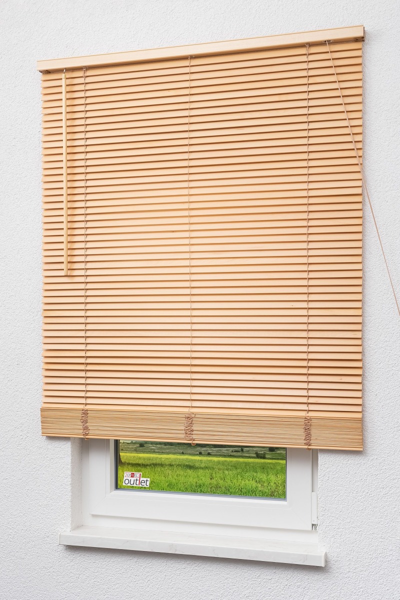 Lysel Outlet - Holzjalousie 25mm Esche