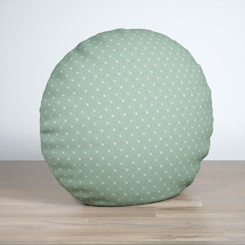 Dekokissen rund in grün