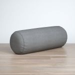 Dekokissen Nackenrolle in grau