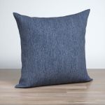 Dekokissen quadratisch in blau