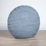 Dekokissen rund in blau