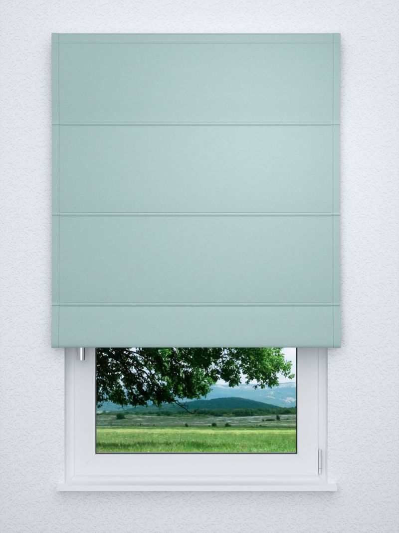 Raffrollo classic in grün