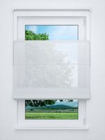 Raffrollo professional in Weiß