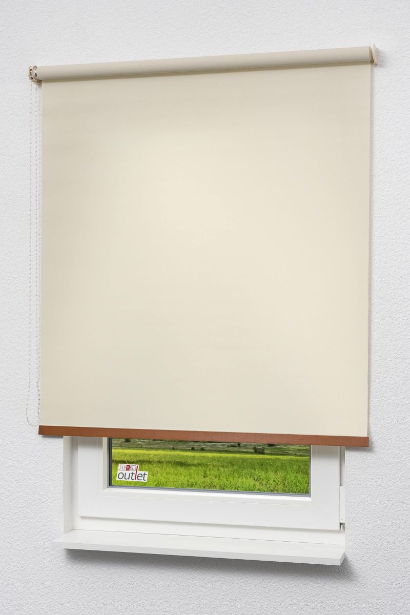 ArtikelbildLysel Outlet - Basisrollo Holzdekor Hellbeige #1W
