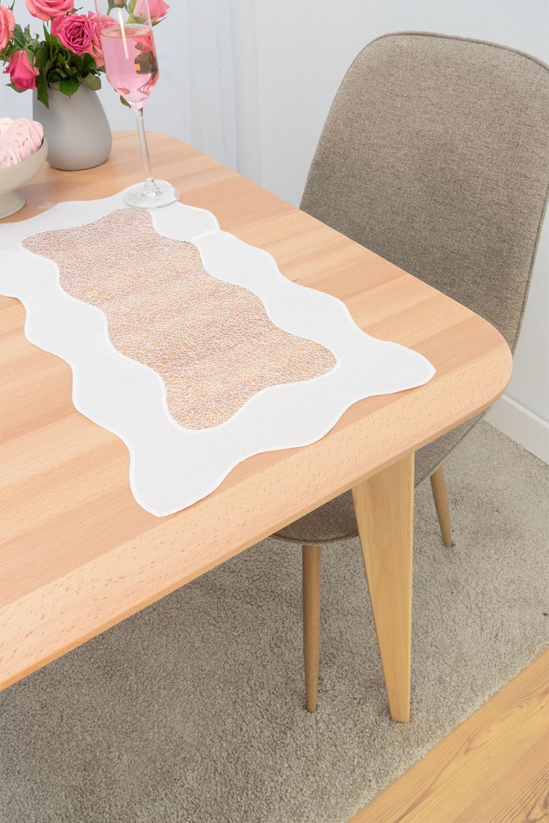 ArtikelbildDeckchen Plauener Spitze® - Halima #1W in Beige