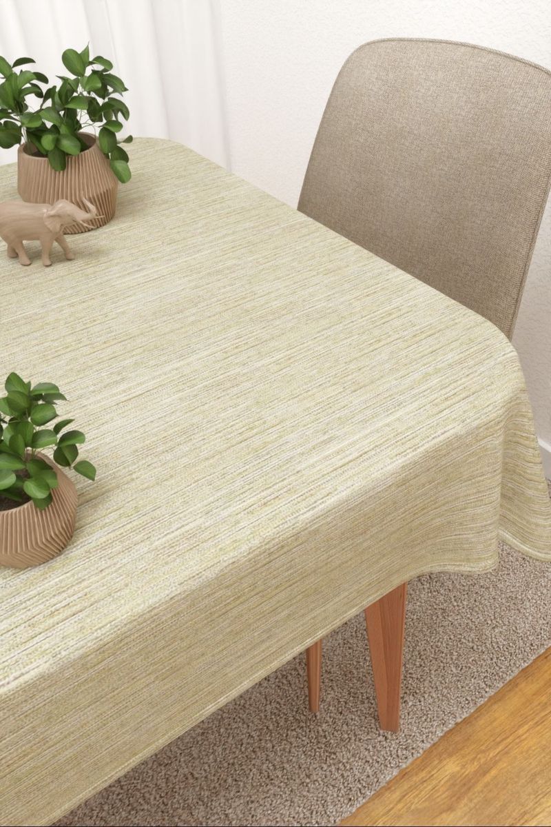 Tischdecke eckig in grün