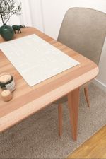 Platzdeckchen in grau