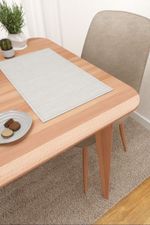 Platzdeckchen in Grau