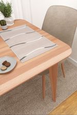 Platzdeckchen in grau