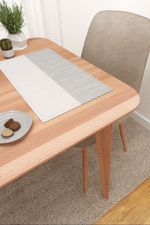 Platzdeckchen in Grau