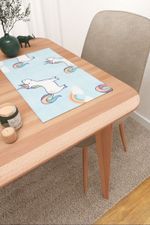 Platzdeckchen in Blau