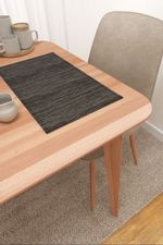 Platzdeckchen in Schwarz