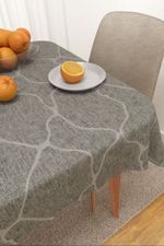 Tischdecke eckig in Grau