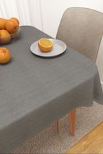 Tischdecke eckig in grau