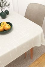 Tischdecke eckig in grau