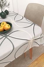 Tischdecke eckig in Grau