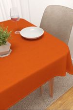 Tischdecke eckig in orange