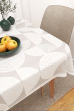 Tischdecke eckig in Weiß