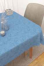 Tischdecke eckig in blau