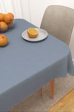 Tischdecke eckig in blau