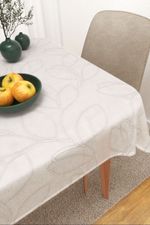 Tischdecke eckig in Weiß