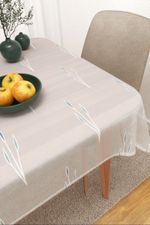 Tischdecke eckig in blau