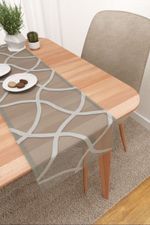 Tischläufer in Grau