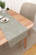 Tischläufer in grau