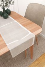 Tischläufer in Weiß