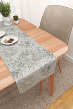 Tischläufer in grau