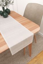 Tischläufer in Weiß