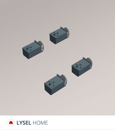 ArtikelbildSET - Klemmträger LYSEL HOME #1W