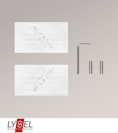 Lysel - 1 Paar Endstücke Stone für Coral-Stangen