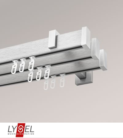 Lysel - SET Coral 160cm mit Endstücke Quadro in Silber