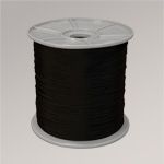 Vorschau Plisseeschnur #1W in Weiß Schwarz