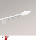 Vorschau Lysel - SET Flammendesign Stange Ø 13/16mm #1W weiß