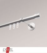 Vorschau Lysel - SET Opal Innenlauf 160cm Träger geschlossen mit Endstücke Zylinder in Bronze #1W edelstahl-optik