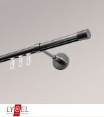 Vorschau Lysel - SET Opal Innenlauf 160cm Träger geschlossen mit Endstücke Zylinder in Bronze #1W titan
