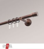 Vorschau Lysel - SET Opal 160cm Träger offen Träger offen mit Endstücke Zylinder in Weiß #1W bronze