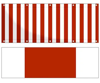 Markise Massanfertigung Balkon Sichtschutz Texout Streifen 274