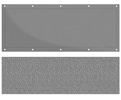 Balkon Sichtschutz bu-G674 (Balkon Sichtschutz)